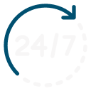 icon of working around the world